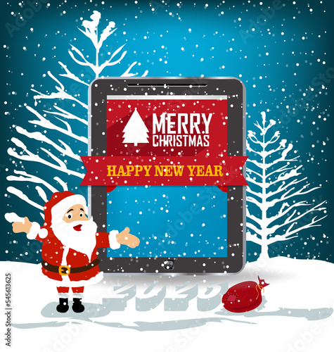 Happy new year 2023. luxury Christmas background design for greeting card, discount poster or sale banner