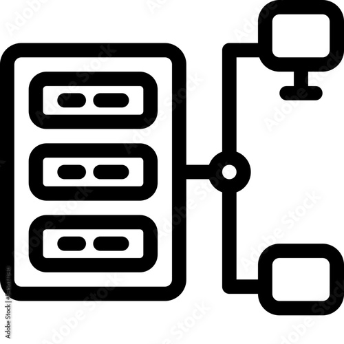 Client server icon