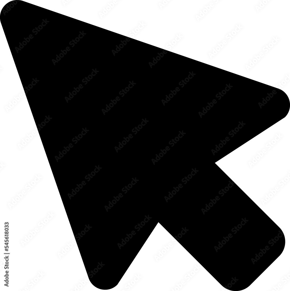 Cursor Click glyph Icon Cursor Click glyph Icon