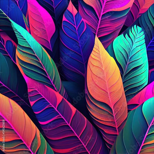 seamless pattern with feathers