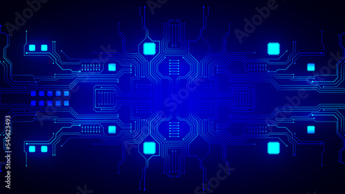 technology background with hi-tech digital