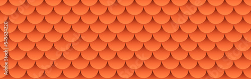 abstract background seamless layered overlapping circles in orange gradation Use in wallpaper or background.