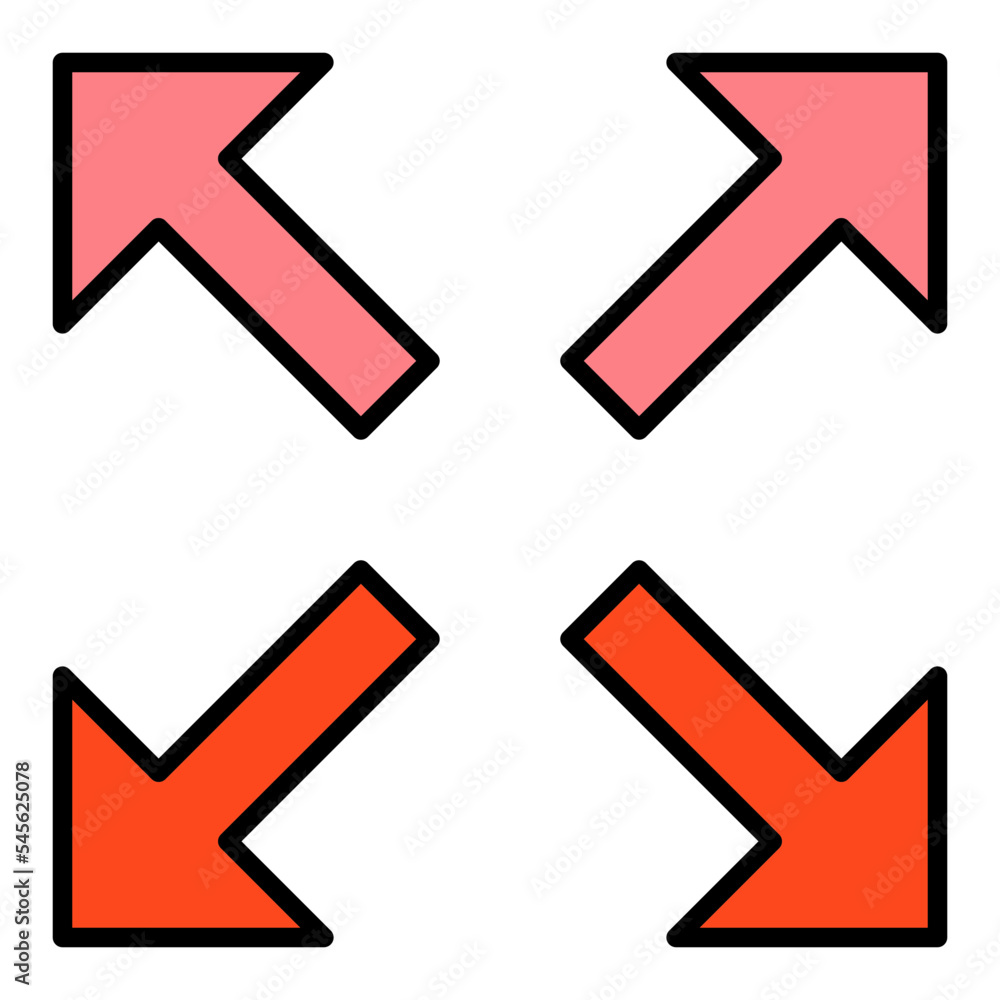 Maximize Filled Line Icon Maximize Filled Line Icon