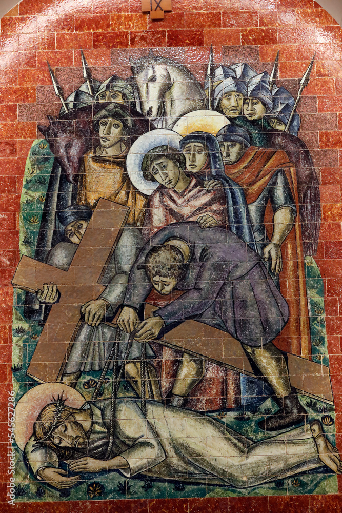 Naklejka premium Faith and religion. Catholic church.