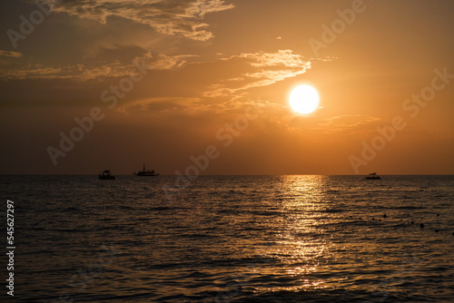 Sunset in Side, Turkey