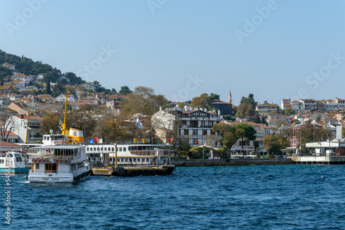Istanbul Turkey- 11 12 2022. Princes' Islands. Princes' Archipelago Turkey. Turkish name: Adalar.