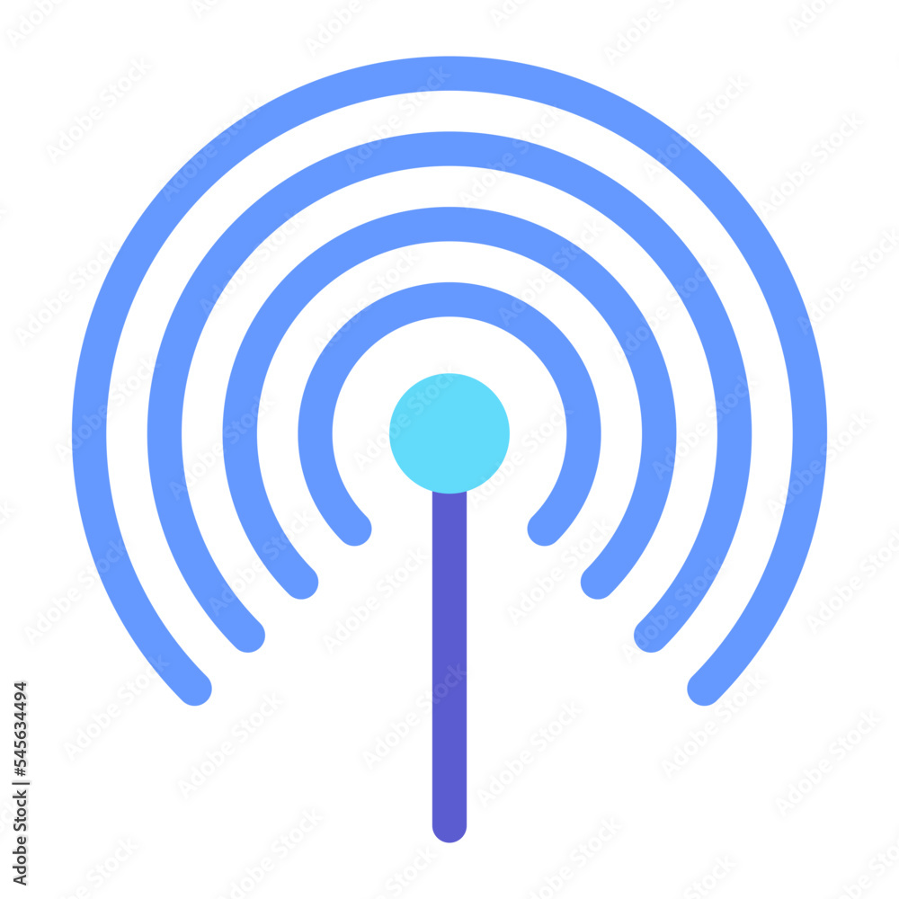 Signal Flat Icon Signal Flat Icon