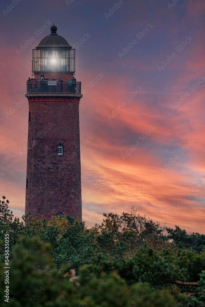 lighthouse at prerow, baltic Sea lighthouse at prerow, baltic Sea