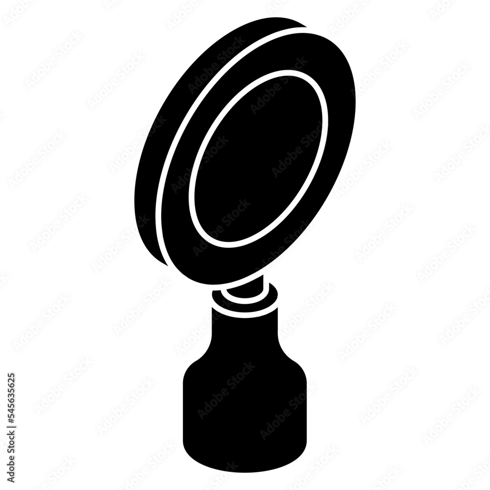 Unique design icon of magnifying glass Unique design icon of magnifying glass