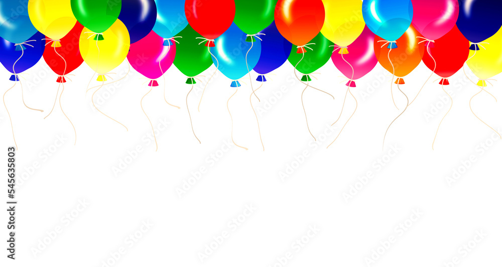 Bunte Luftballons freigestellt Hintergrund transparent Bunte Luftballons freigestellt Hintergrund transparent