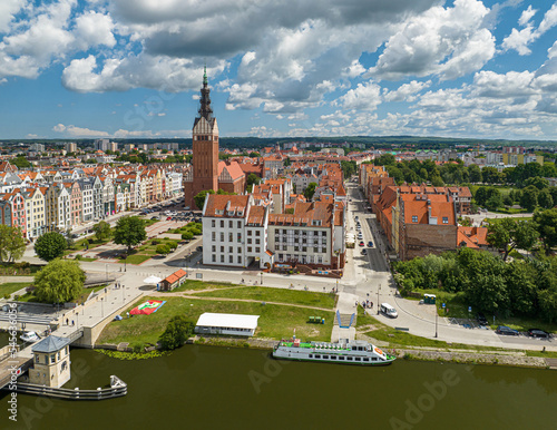 The Old Town in Elbląg, North Poland