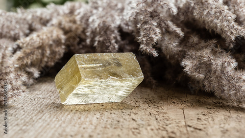 Optical Calcite or Iceland Spare Healing Stone