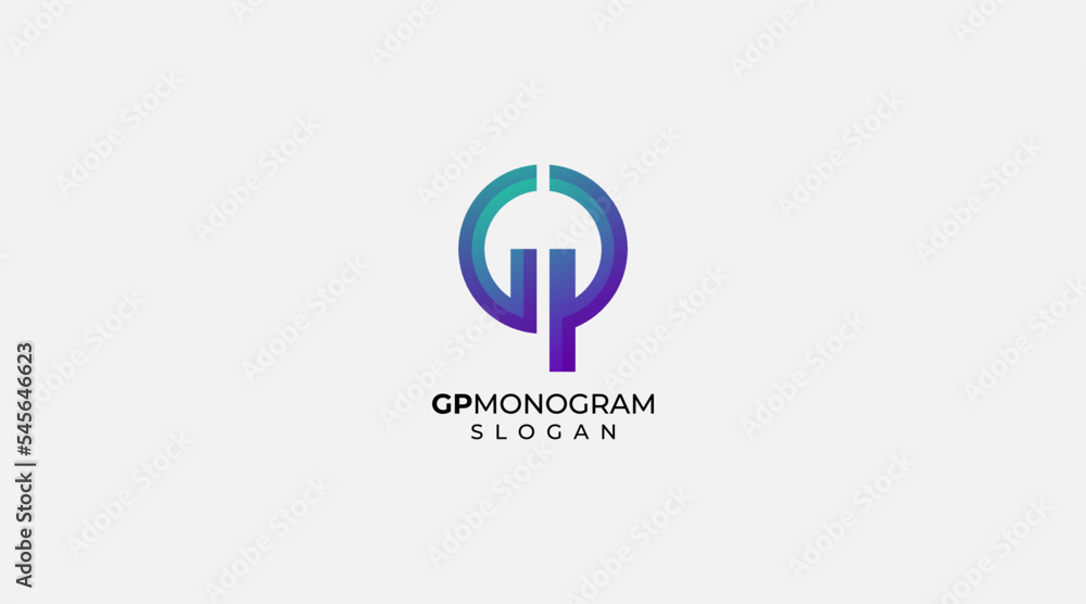 Letter GP Logo design vector illustration
Letter GP Logo design vector illustration