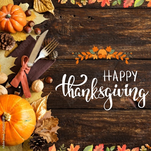 Papier peint Thanksgiving Instagram Post Templates