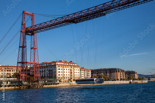 Puente de Vizcaya, también conocido como Puente Bizkaia, Puente colgante, Puente de Portugalete, o Puente colgante de Portugalete photo