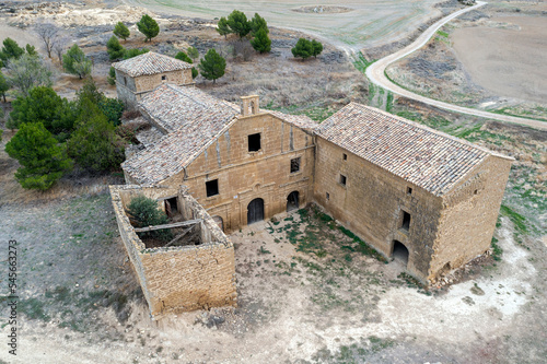 Basilica church Hermitage of Our Lady of Los Banales Uncastillo Zaragoza photo