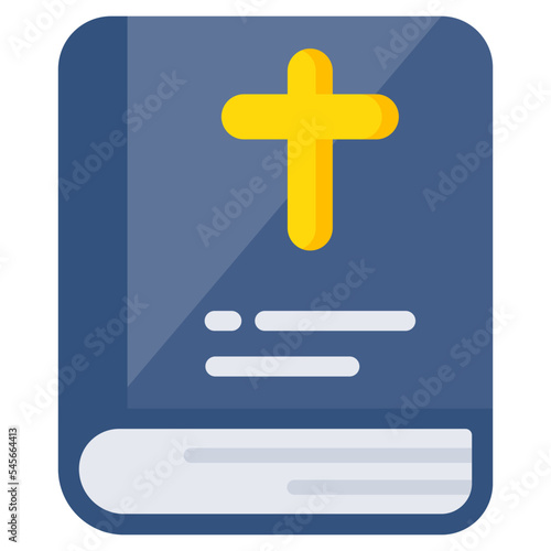 Vector design of bible, holy book 