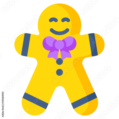 A yummy icon of gingerbread 