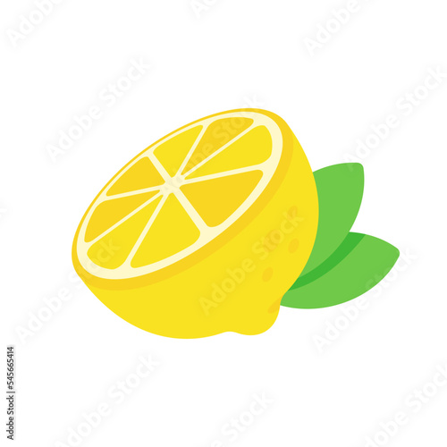 sour yellow lemon For cooking and lemon juice