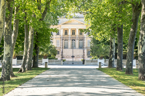 Fototapeta Naklejka Na Ścianę i Meble -  Chateau Margaux in Bordeaux, France