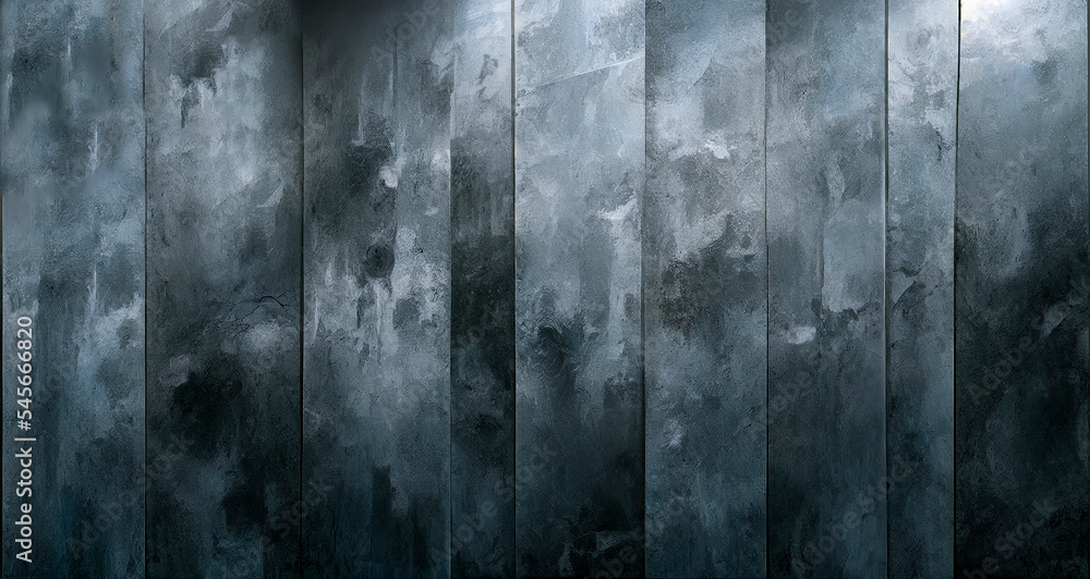 close up of a wall made of painted blue and grey wooden planksб Generative AI close up of a wall made of painted blue and grey wooden planksб Generative AI