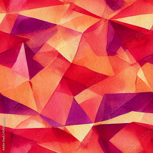 seamless background, tile, seamless abstract background with triangles, watercolor, background, illustration, digital
