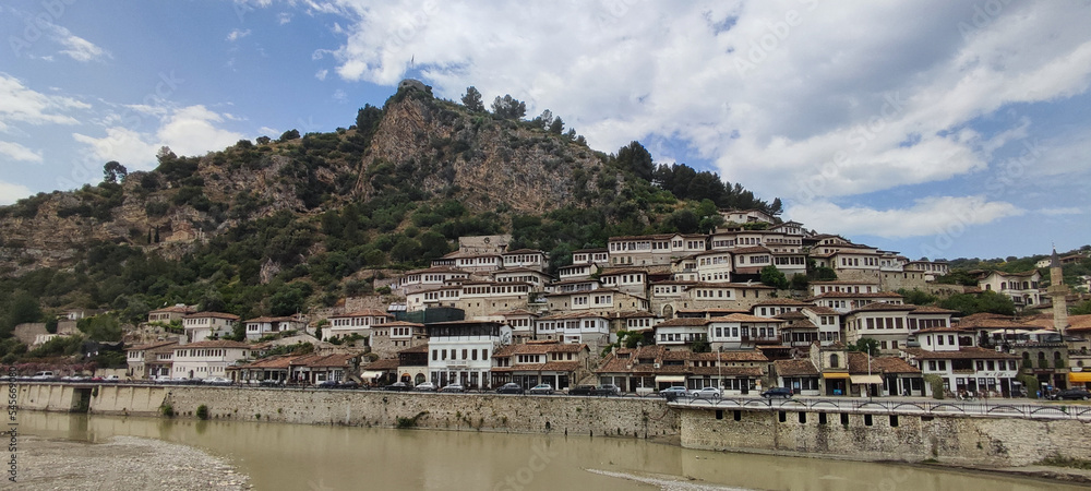Obraz premium Windows of Berat, Albania