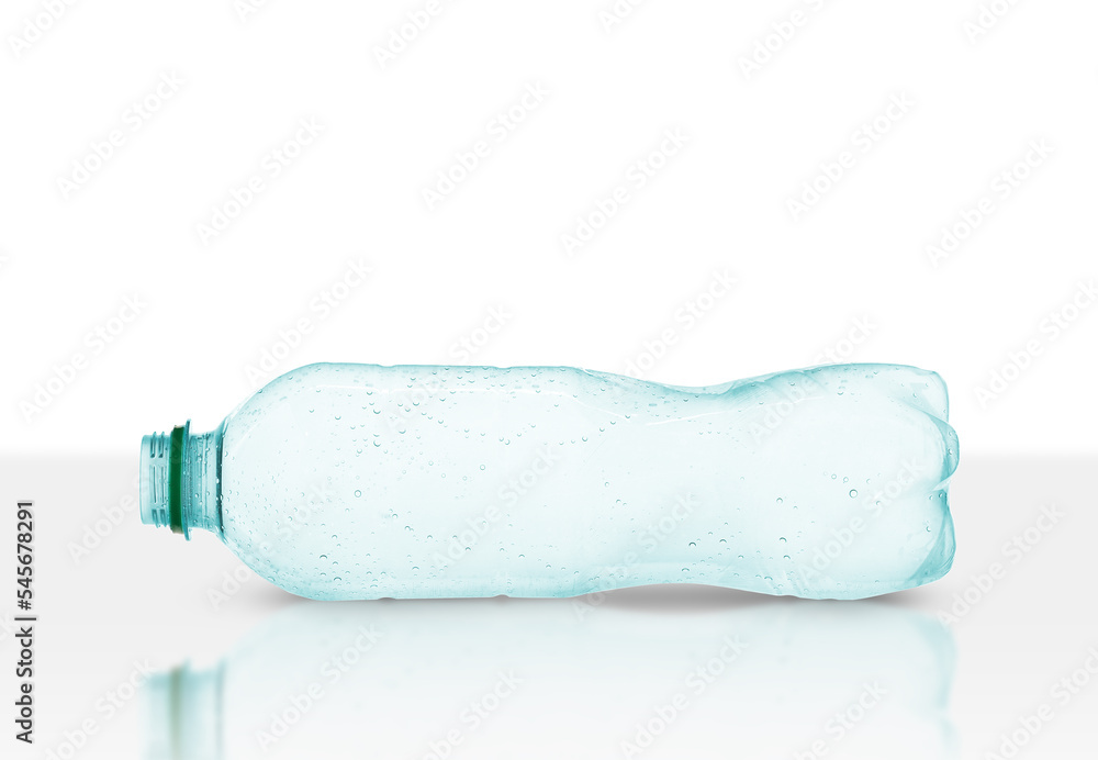 empty plastic water bottle horizontally empty plastic water bottle horizontally