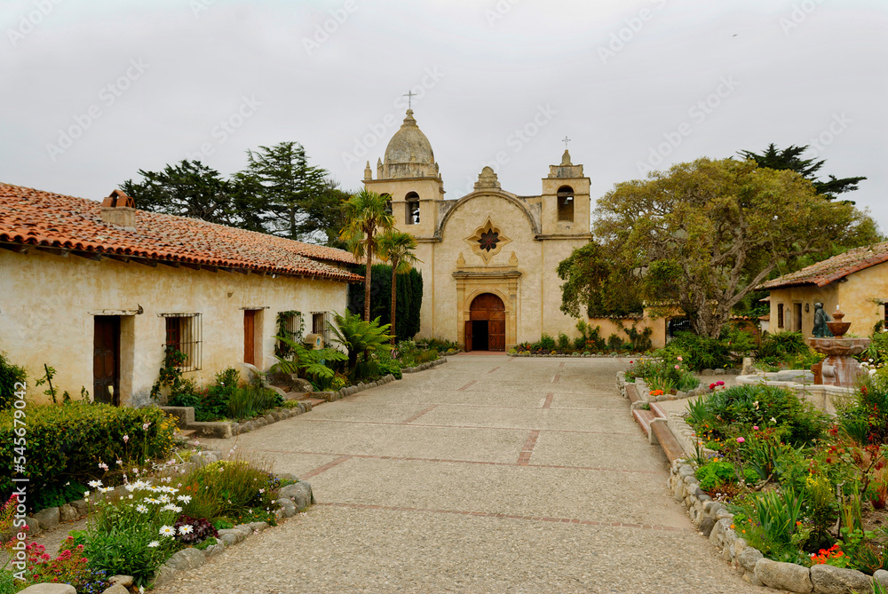 Mission San Carlos Borromo, near Carmel