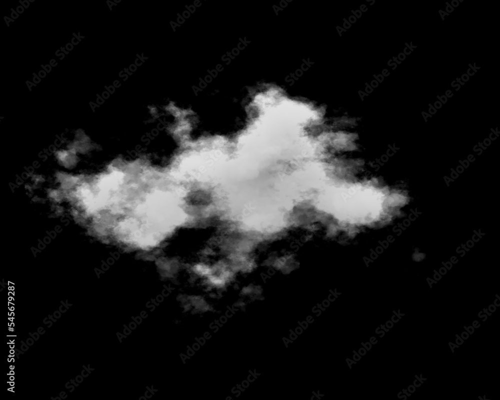 Cloud isolated on black background. White cloudiness, mist or smog, smoke background. Cloud isolated on black background. White cloudiness, mist or smog, smoke background.