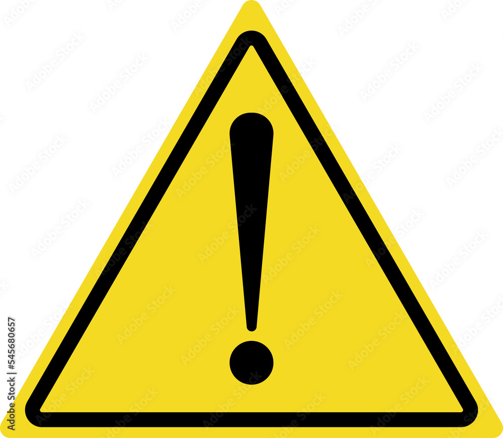 caution, warning, danger, attention please triangle yellow black exclamation mark sign illustration design isolated illustration