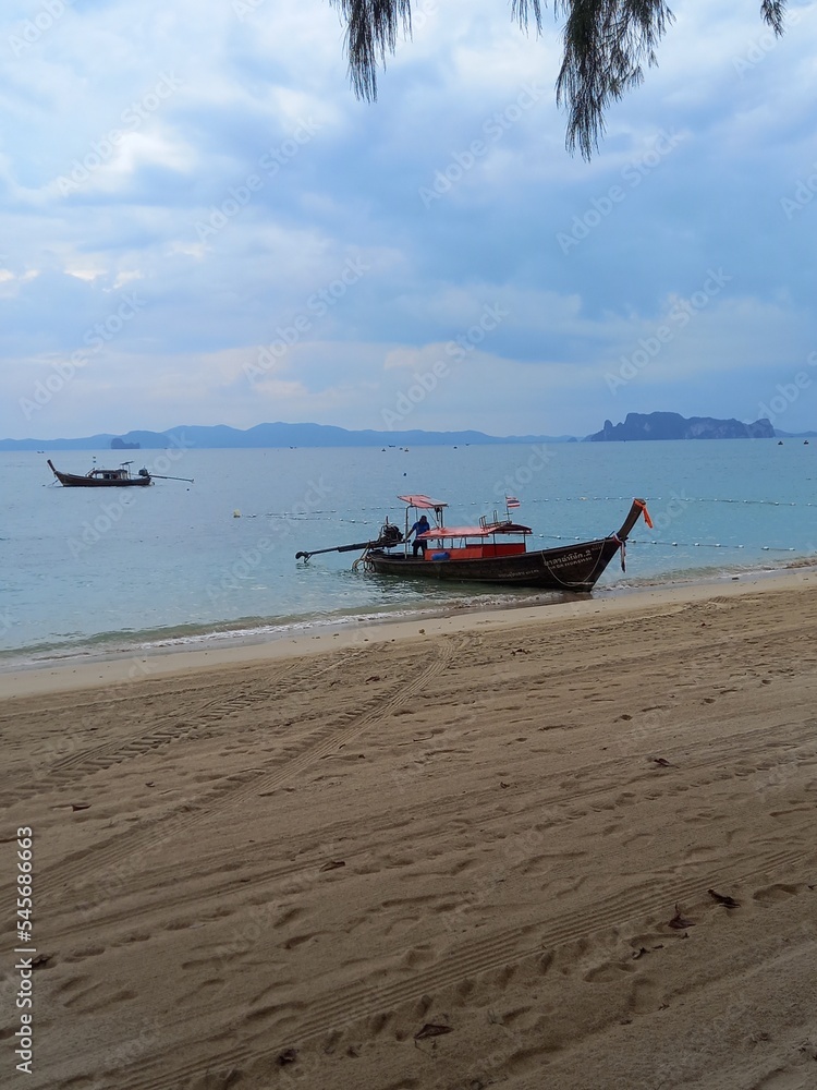 boat on the beach