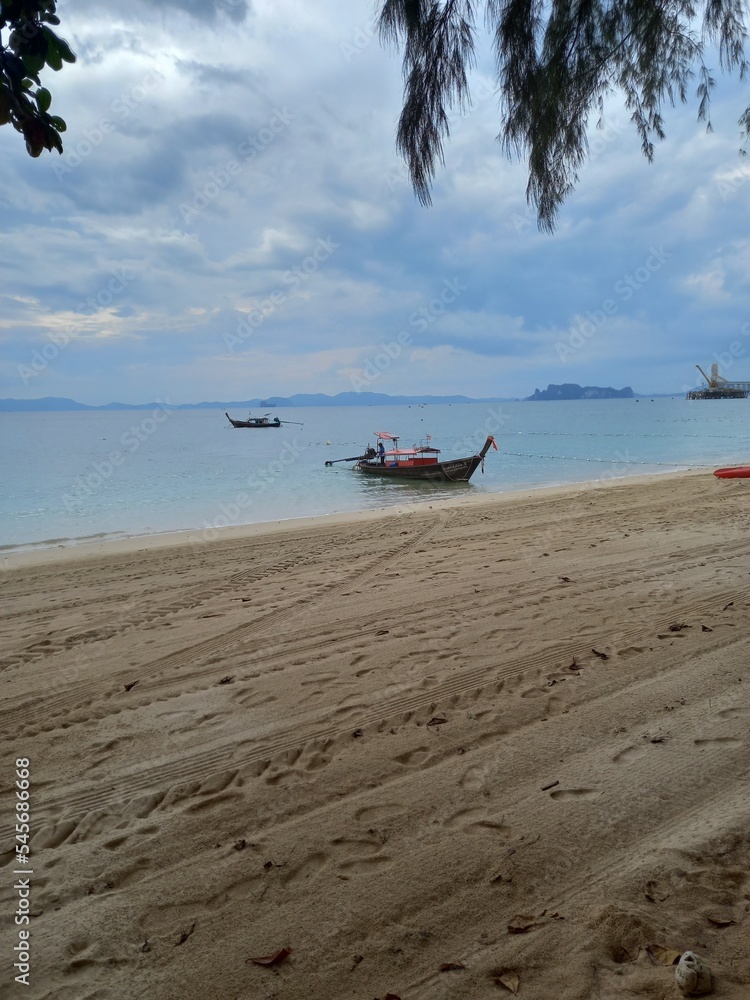 boat on the beach