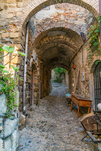 Fototapeta Naklejka Na Ścianę i Meble -  Bussana Vecchia in Liguria