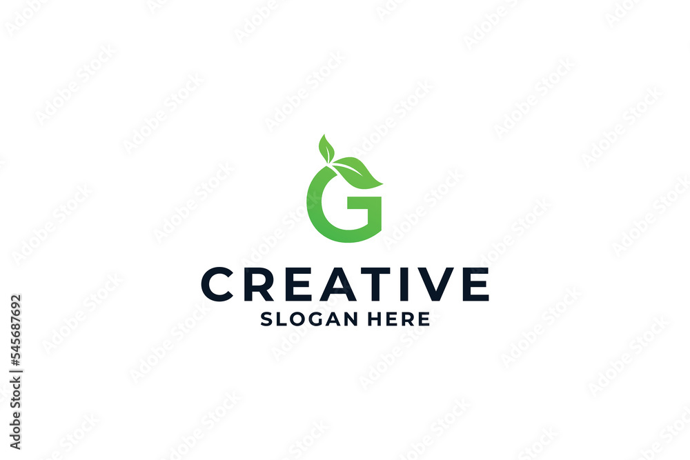Letter G logo design with creative combination concept. Letter G logo design with creative combination concept.