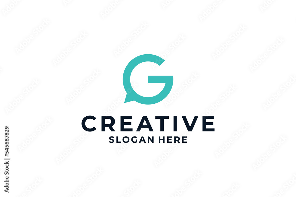 Letter G logo design with creative combination concept. Letter G logo design with creative combination concept.