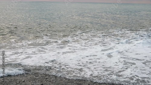 Waves Crashing On Shore - from the filmpac collection