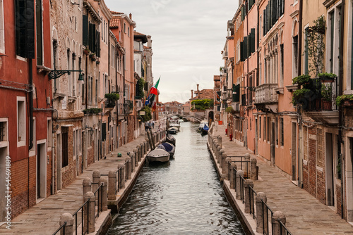 charming view of a canal in Venice, Italy  © gammaphotostudio
