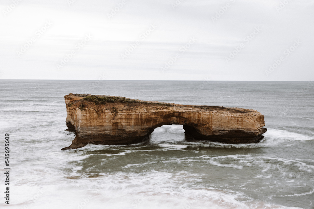 The London Bridge rock formation, Great Ocean Road, Victoria, Australia