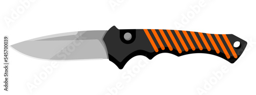 Jackknife. Cute jackknife isolated on white background. Vector illustration