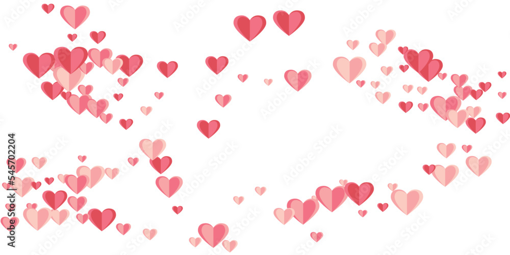 Origami red heart symbols romantic background design. Birthday surprise party decor. Present gift Origami red heart symbols romantic background design. Birthday surprise party decor. Present gift