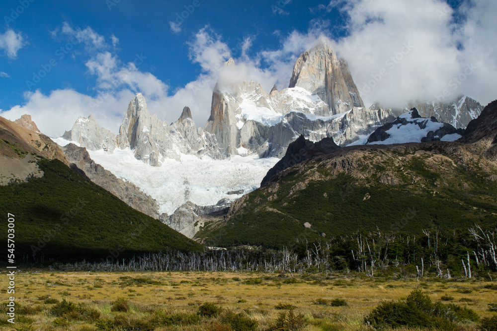 The Fitz Massif in Torres del Paine National Park