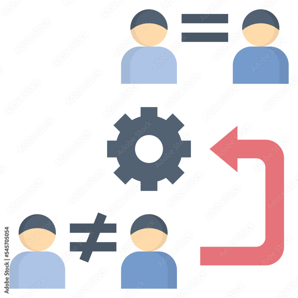 conflict flat style icon conflict flat style icon