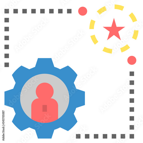 consequence flat style icon