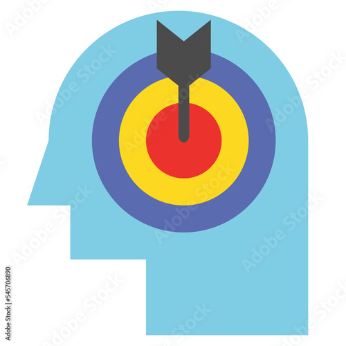 focus flat style icon