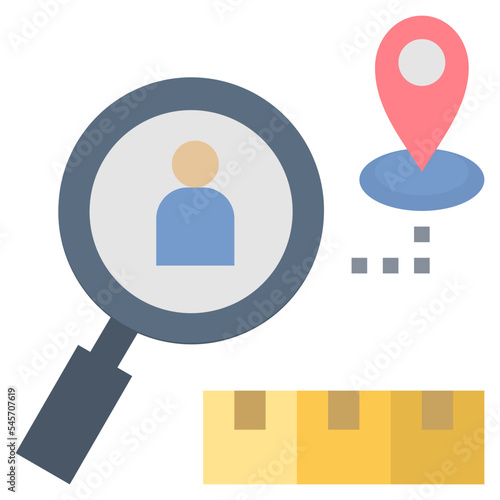 identify flat style icon