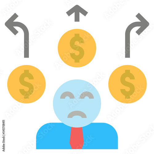 liability flat style icon