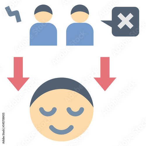 listener flat style icon