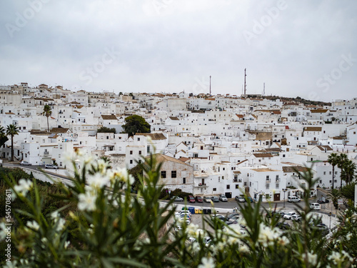 Vejer de la Frontera is a white village in the province of Cadiz, Andalusia, Spain. It has a fortress and a cathedral that dominates the white village.