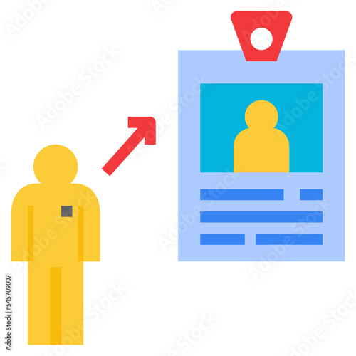 naming flat style icon